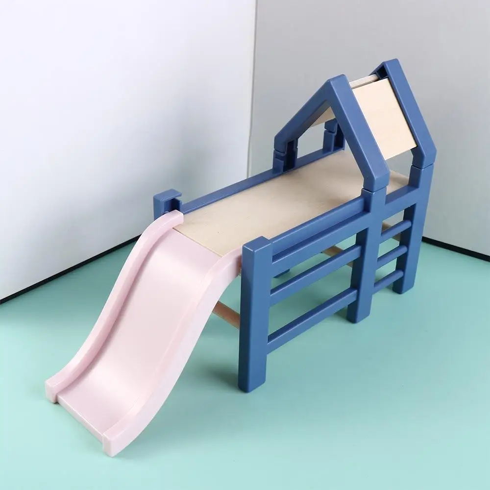 1:12 Dollhouse Wooden horse Simulation Trojan Horse Simulation Dining Chair Model Miniature Dollhouse Dollhouse Furniture Girl view 4