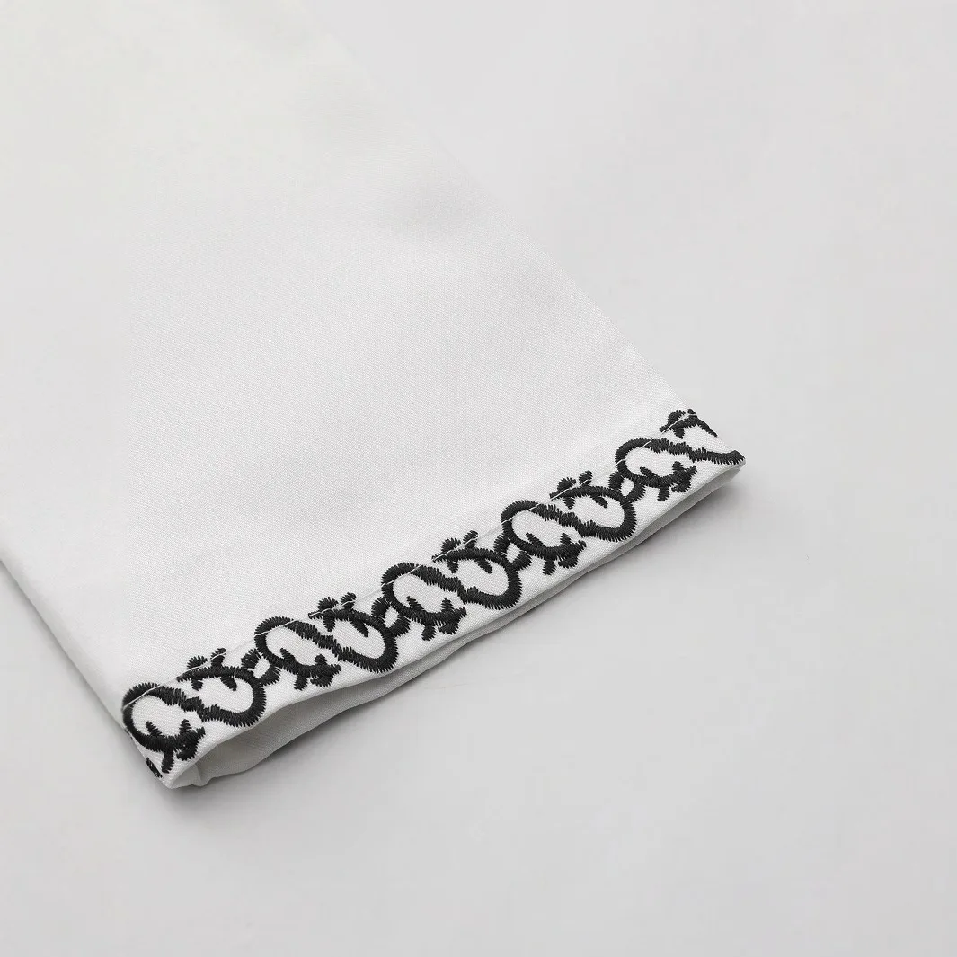 Embroidered Muslim Robe Malaysia Men's Robe Zipper Shirt New Style Long Dress Robe Abaya Ramadan Dubai Luxury Islam Elegant