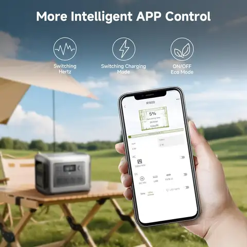 ALLPOWERS R2500 Bärbar Kraftstation 2016Wh Utbyggbar till 20kWh LFP Batteri 2500W Nödströmförsörjning för Hushåll/Utomhusbruk 8 best sales utomhusbatteri - №4