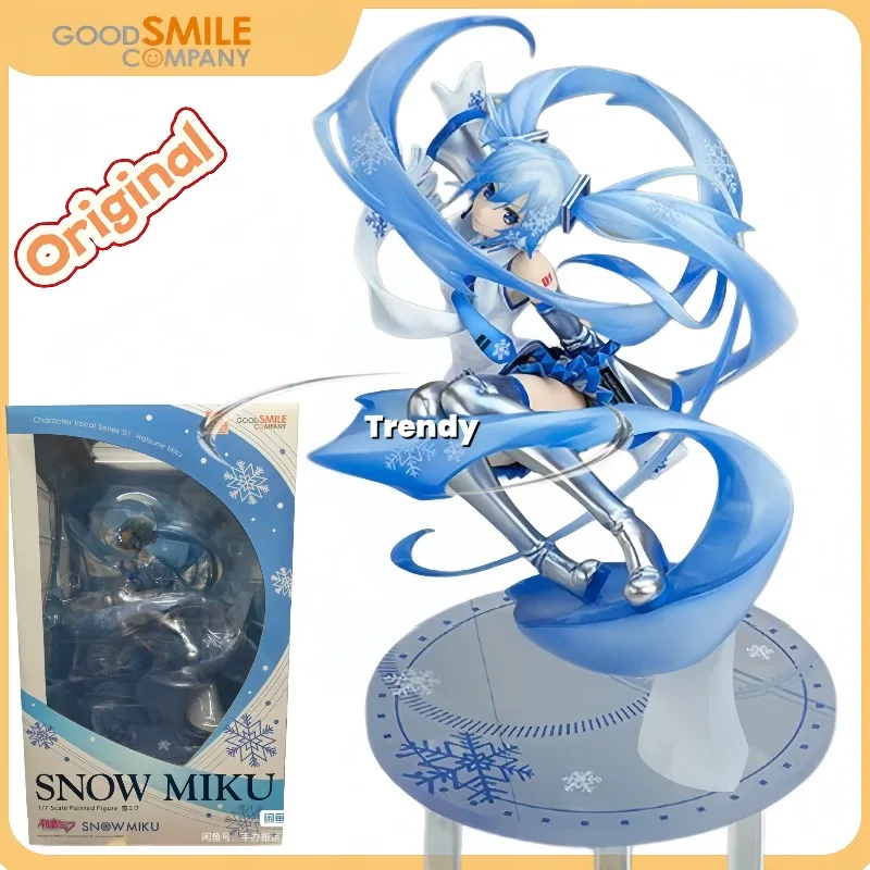 

Genuine GSC Produced 1/7 Snow Miku, and Also The First Snow Miku Hand-made "sprained Ankle".