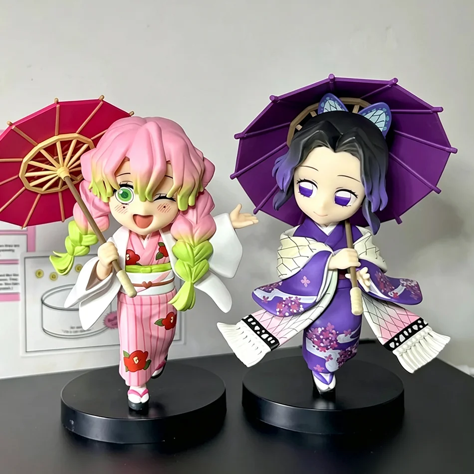 Anime Demon Slayer Figure Kamado Tanjirou Nezuko Action Figure Pvc Model Toys Zenitsu Figurine Inosuke Kimetsu Yaiba Figura Gift