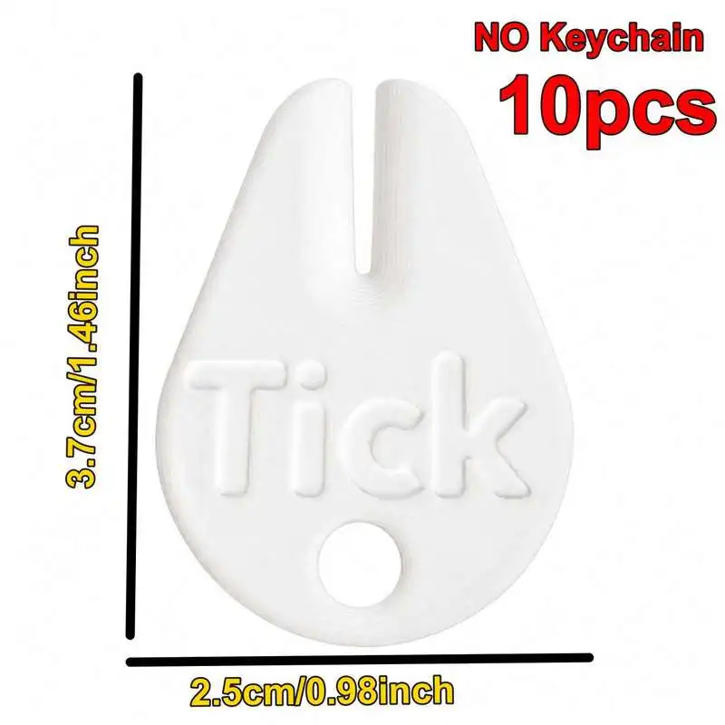 Portable Tick Removal Tool Compact Pest Remover Device For Outdoor Camping Hiking Activity