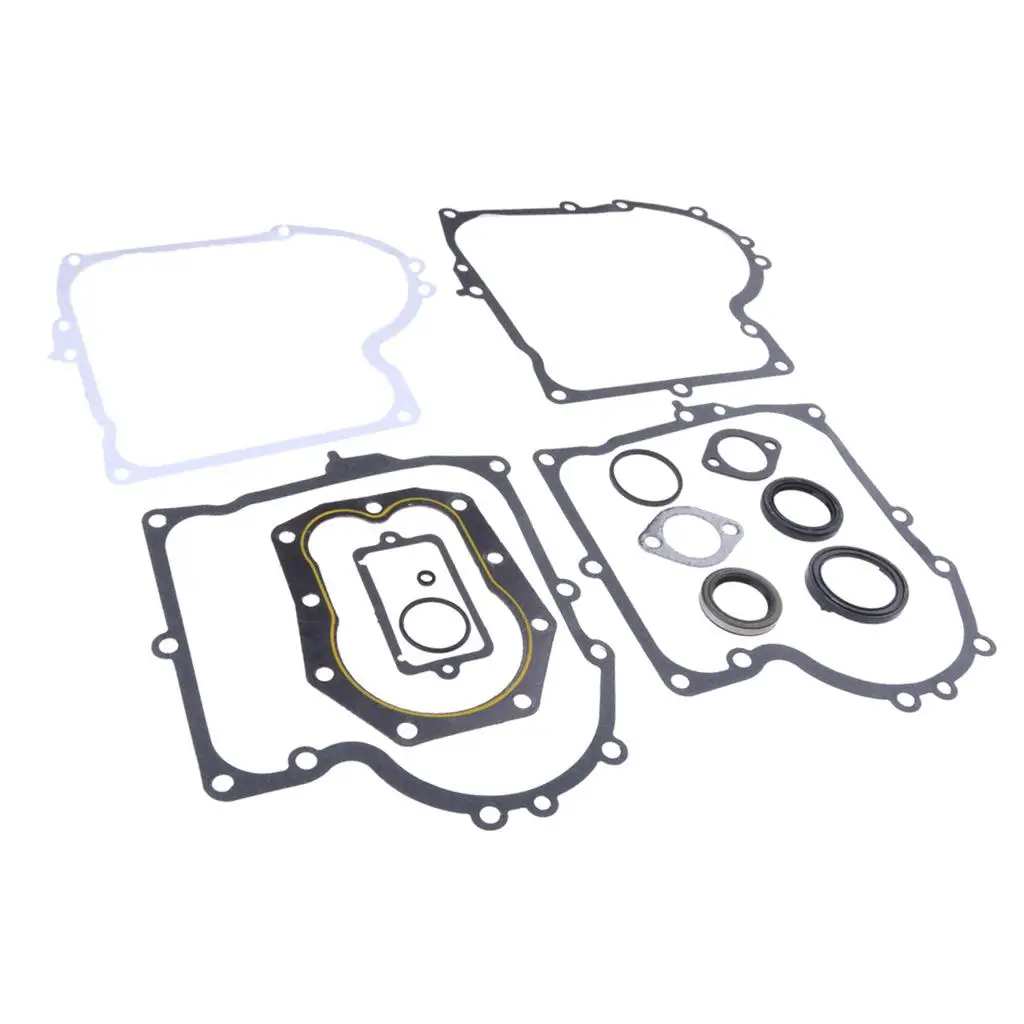 Complete Motorcycle Engine Gasket Set Plastic Quality Repair Kit Replacement for Briggs Stratton 12HP 494241 490525