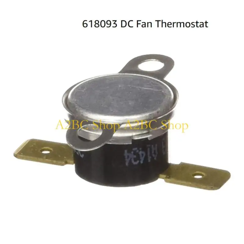 A2BC Fast Response Point Fan Control Part Fan Thermostat 618093 for Norcold Refrigerator Rear Cooling Service,