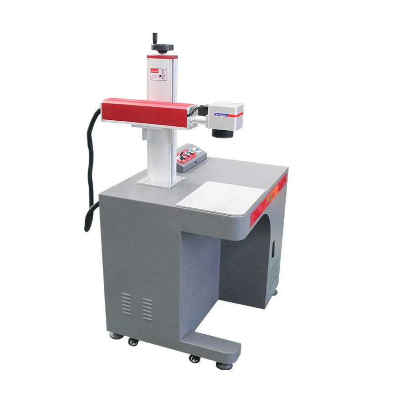 HotFiber Laser Engraver 20w 30w  50w Metal Laser Engraving Machine Lazer Marking Machine