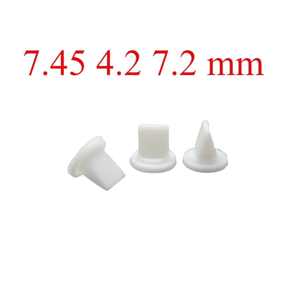 10Pcs duckbill valve 7.45-4. 2-7.2 silicone custom anti-backflow one-way valve, check valve