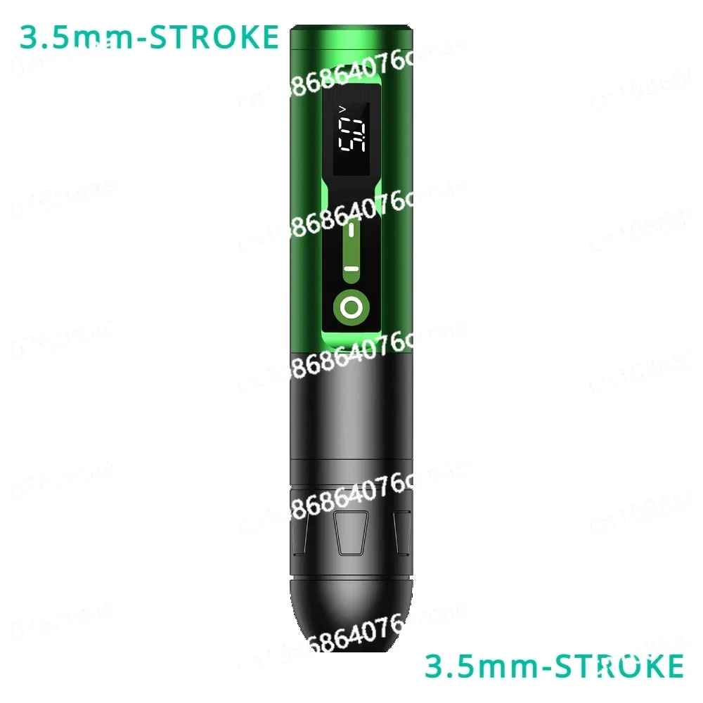 3.5mm-stroke  Rotary Battery Pen Tattoo Cartridge Machine with 3400mAh Battery  Wireless Tattoo Machine Pen