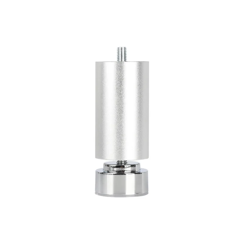 4Pcs/Set Adjustable Furniture Support Foot Aluminum Alloy Round Tube Bracket Heightened Washing Machine Refrigerator Feet image 5