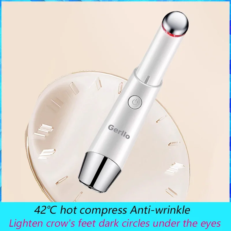 Electric Eyes Care Beauty Device Massage Hot Compress Remove Bags Under The Eyes and Dark Circles Under The Eyes USB MY-001