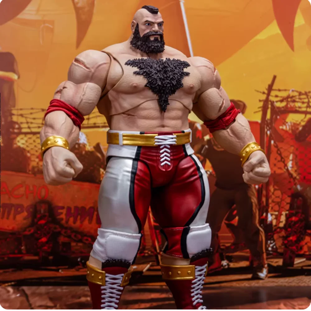 

Zangief Movable Assemble Action Figure PVC Model Figurine Toy