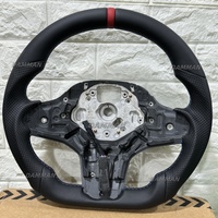 Leather Steering Wheel For BMW G30 X3M X5M G01 G02 G05 G06 F90 F91 F92 G15 G16 G31 G29 G21 G28 G80 F40 F44 F82 F83 M2 M3 G20