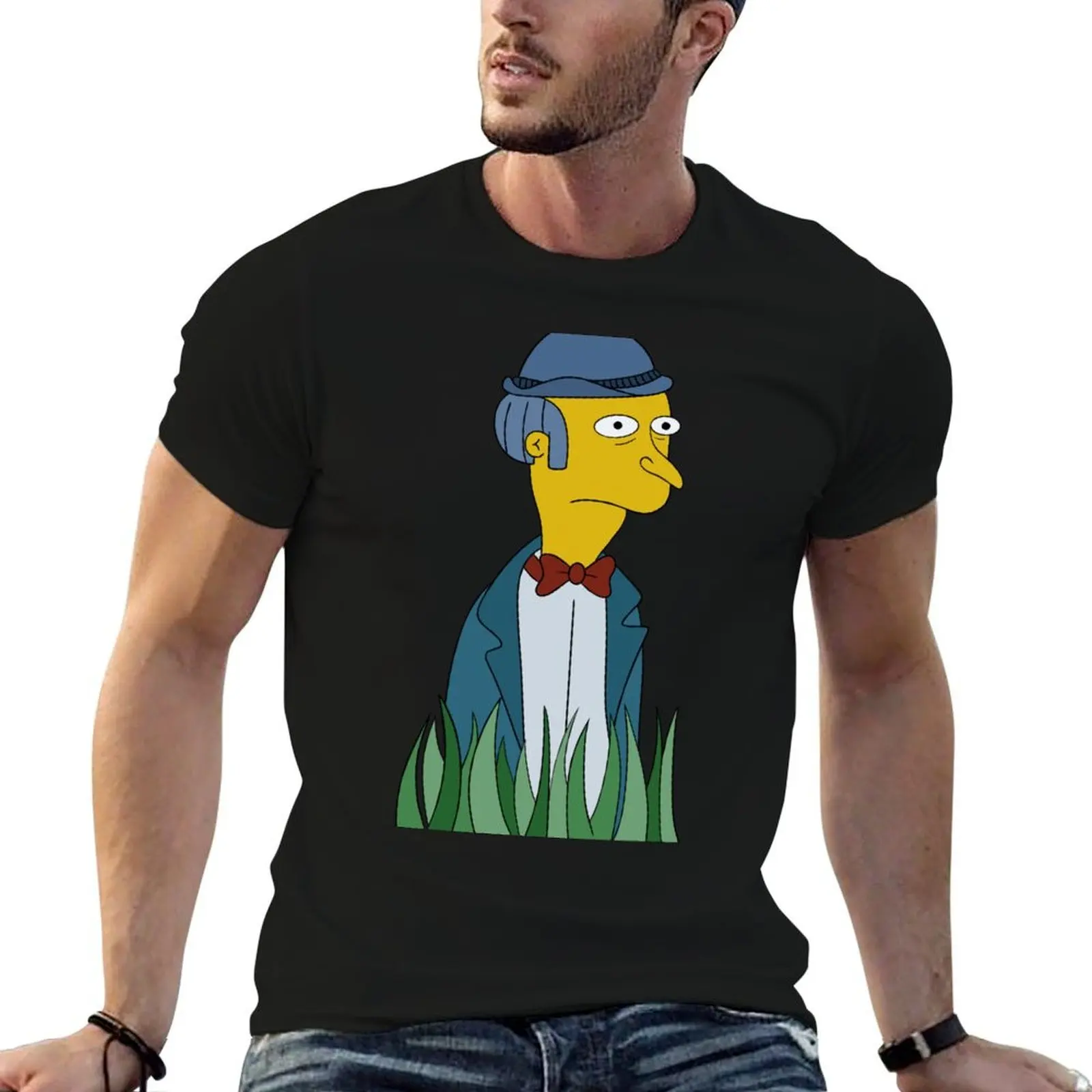 

Mr. Burns in the grass T-Shirt funny t shirts man man t shirt cotton high quality t shirts designer T-shirt