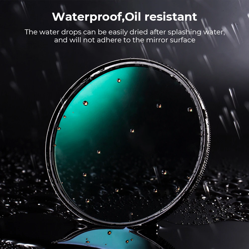 K&F Concept Nano-X Filtro CPL 37/40,5/43/49/52/58/67/77/82/95/105//112/127mm Polarizador Circular Revestimentos de 28 Camadas 8K Ultra HD
