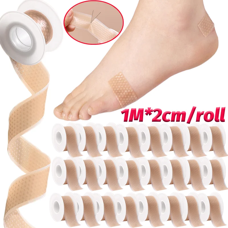 100cm Silicone Heel Stickers Heel Protector Biomimetic Anti Pain Relief Foot Care Product Multifunctional Invisible Heel Inserts