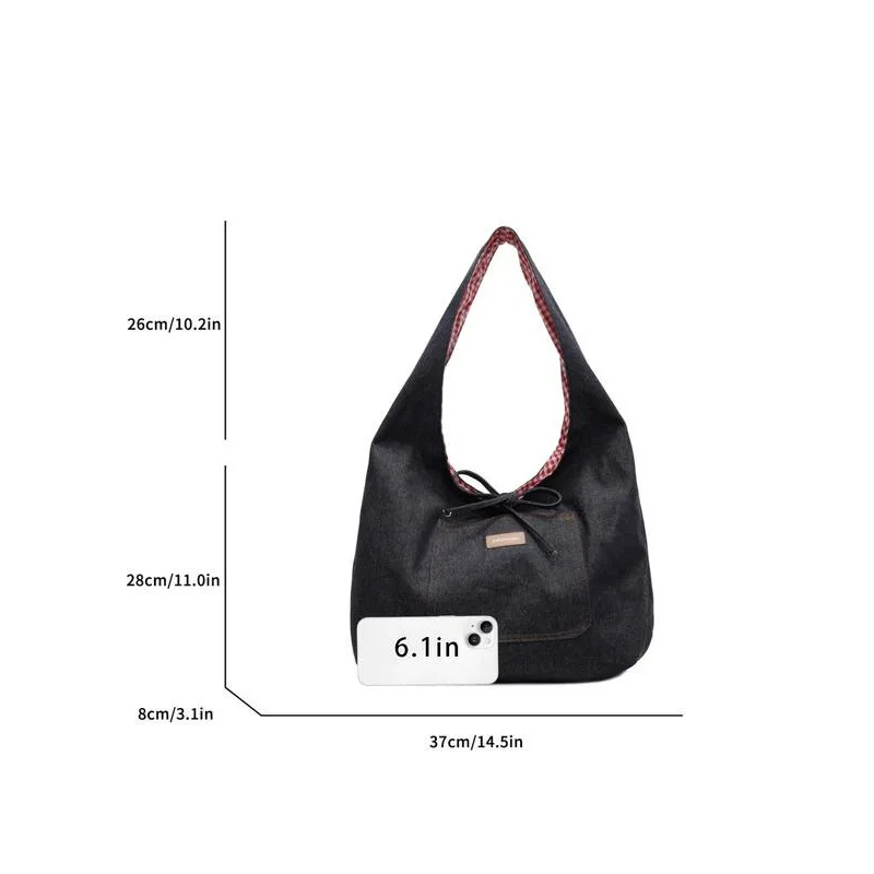 

Women's Denim Crossbody Bag Single oulder Motorcycle Bag Outdoor Functional Sle Spring Summer Collection China Made