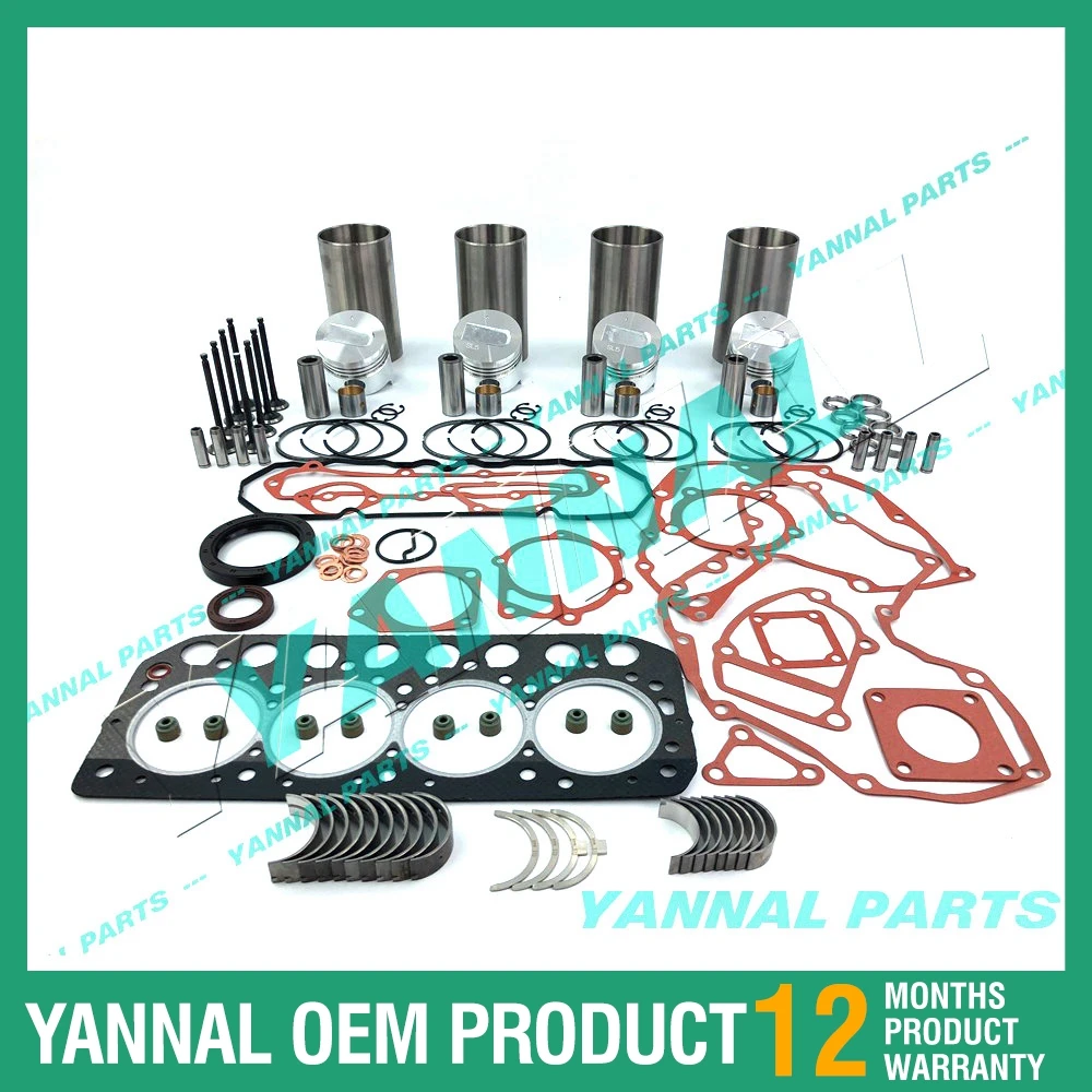 S4L2 S4L2-61ES overhaul rebuild kit for Mitsubishi engine VOLVO EC35 Excavator