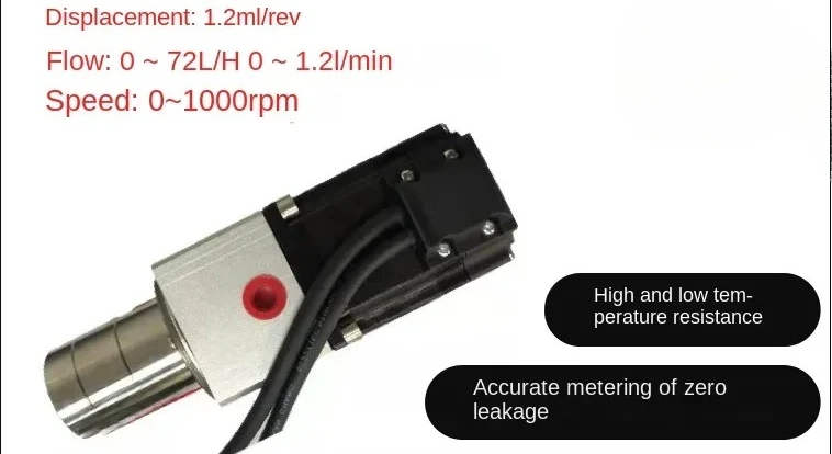 MG217XP02B05 Micro Magnetic Gear Metering Pump Stainless Steel Acid and Alkali