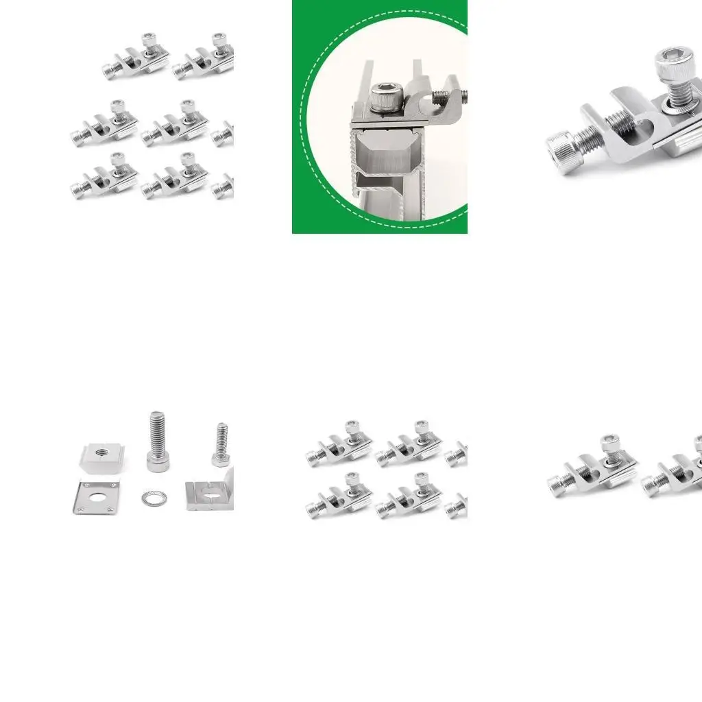 

652F Solar Grounding Lugs Solar Panel Fasteners Clip for Solar Mounting System for Lightning- for Protections Grounding Part