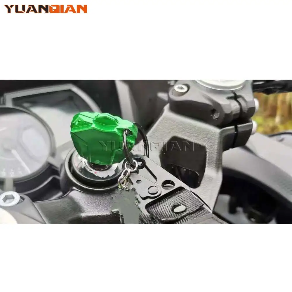 FOR Kawasaki Z750  Z 750 2007 2008 2009 2010 2011 2012 2013 2014 Motorcycle Accessories Key Cover Cap Keys Case Shell Protector
