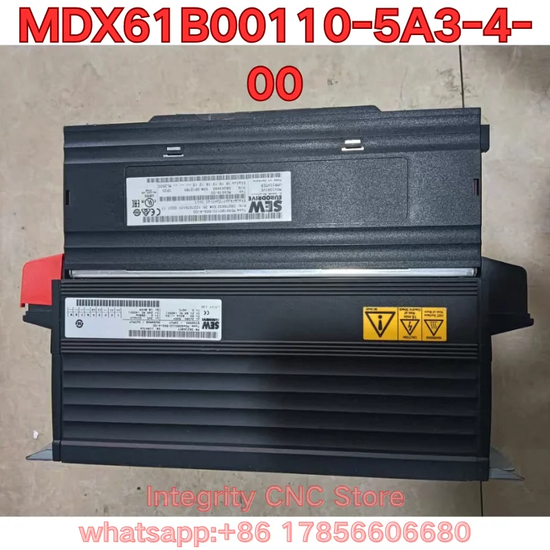 Second-hand MDX61B00110-5A3-4-00 inverter function test is normal