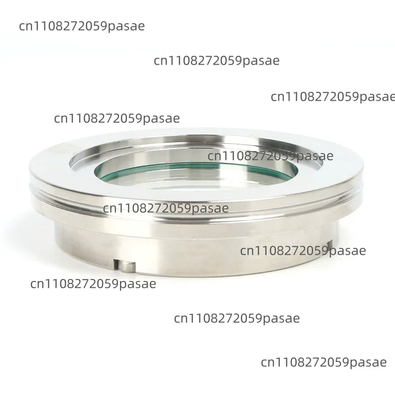 ISO60/80/100 High Vacuum Flange Sight Glass Window Observation Glass ISO-K Suitable for Pipeline Reactor Processing Container