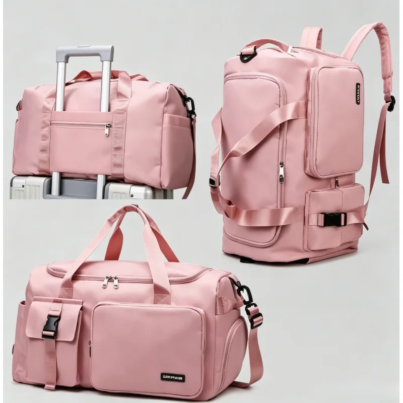 

Women Sports Gym Bag, Dry Wet Separation Design, Waterproof Crossbody Shoulder Bag, Outdoor Travel Swimming Duffel Weekender Bag