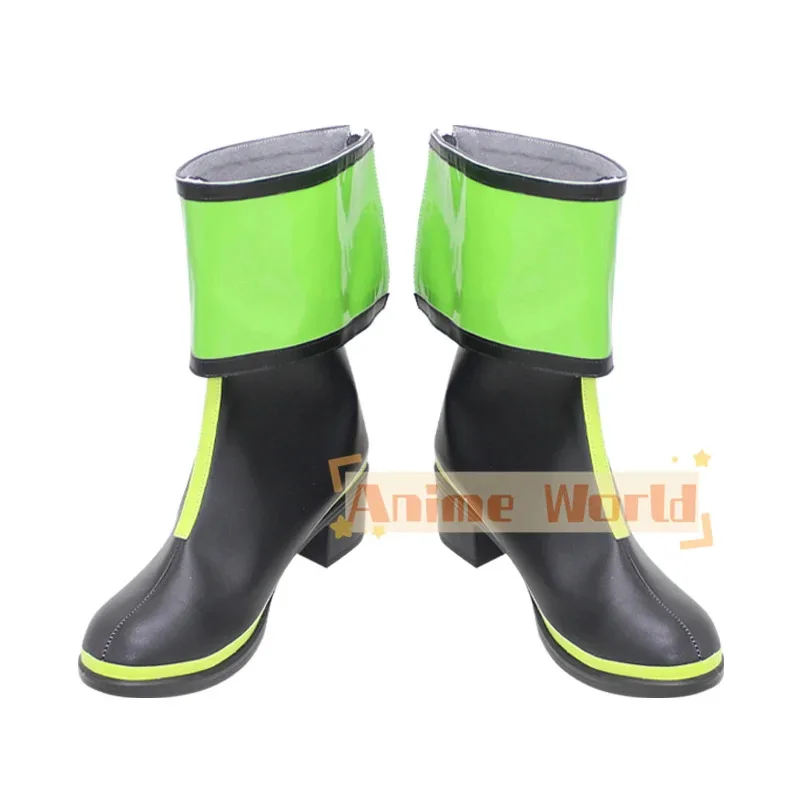 

2025 11, игра, синий архив, зеленые ботинки на плоской подошве для косплея, реквизит Saiba Midori, ролевая игра, Хэллоуин, женский заказ