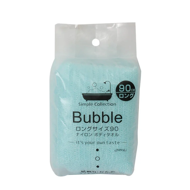 Serviettes de bain en nylon rose, moteurs de bain, filet Bling, serviettes de bain confortables, serviette de bain bleue, outils de bain, 30x90cm