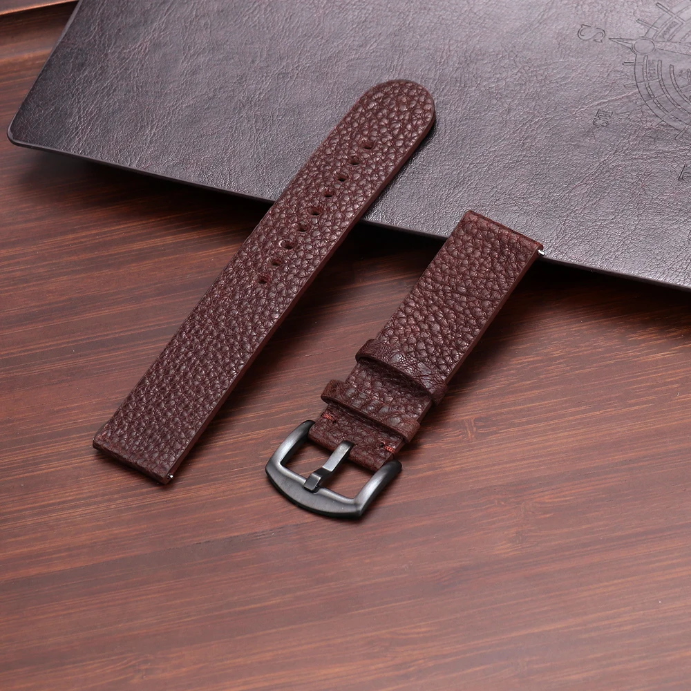 22mm Genuine Calfskin Leather Watch Band for Huawei Watch GT 4 watch strap for Huawei GT4 46mm/GT2 Pro/GT 3 2 46mm Watch 4 Pro image 3