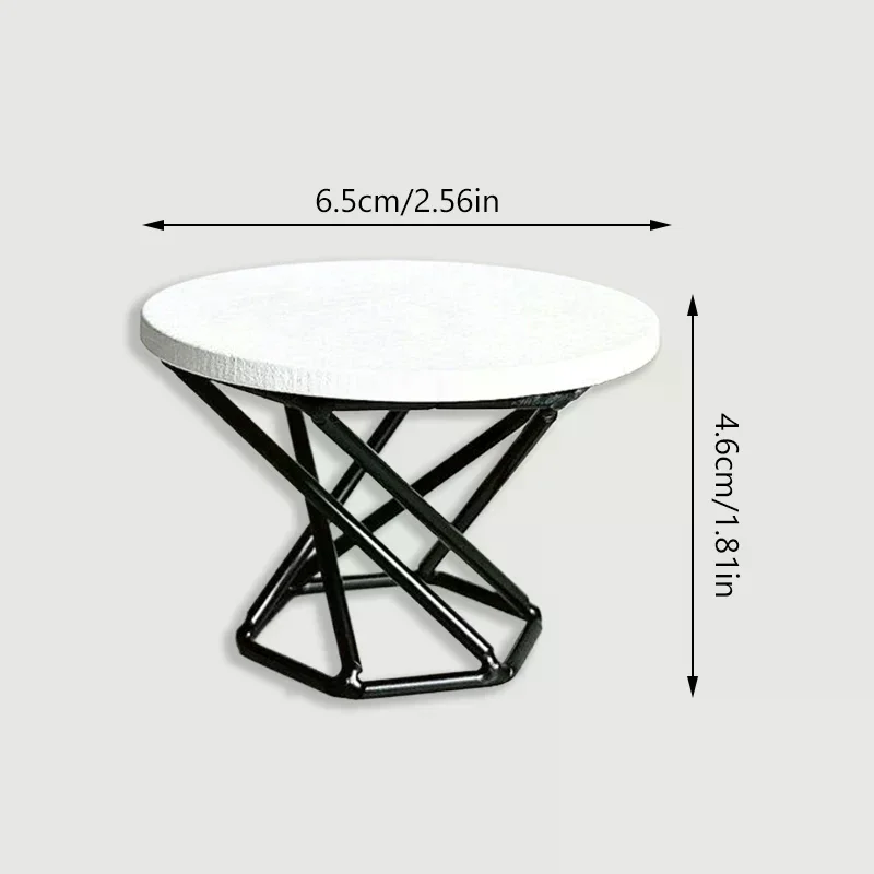 1:12 Dollhouse Miniatuur Salontafel Theetafel Bijzettafel Meubels Home Model Decor Speelgoed Poppenhuis Accessoires