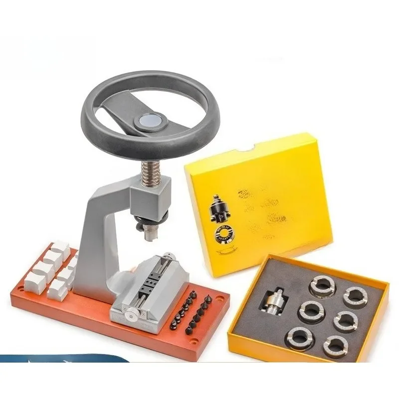 

5700 desktop switch screw bottom cover machine with steering wheel meter opener, tool aluminum alloy