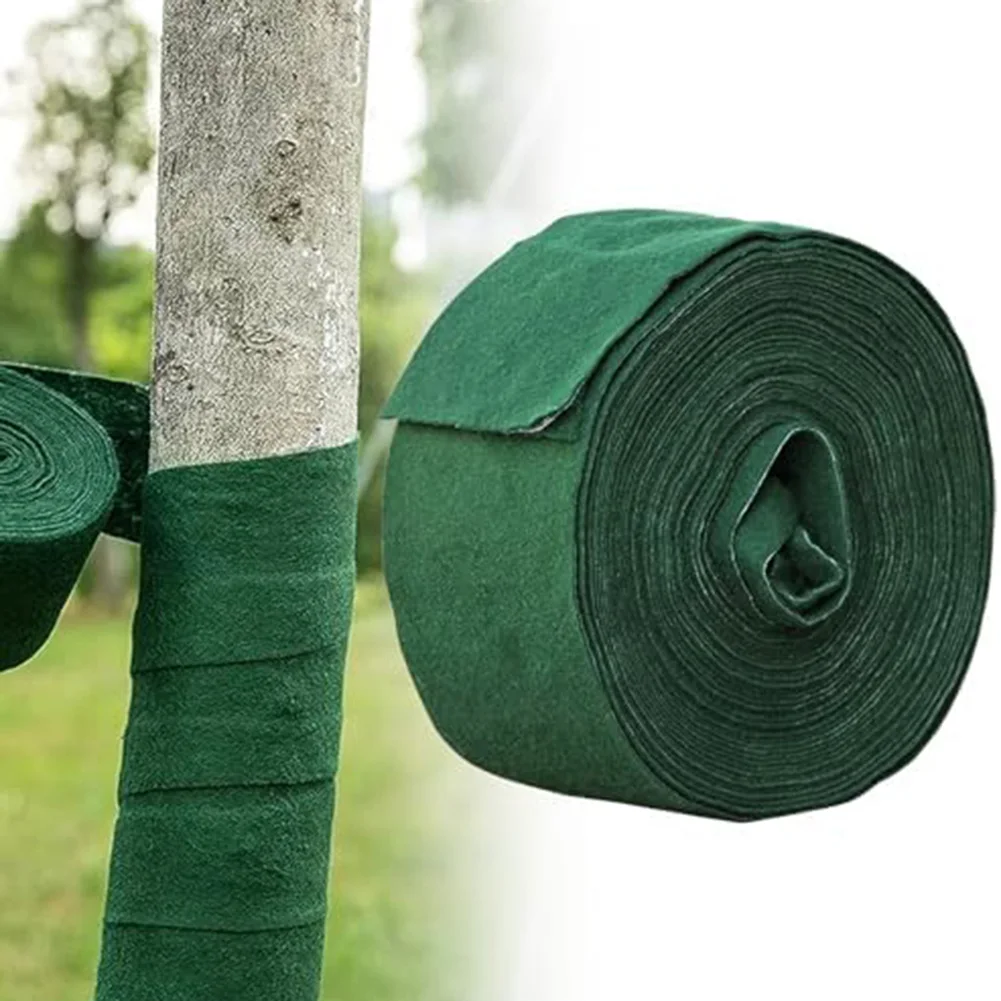 15m Plant Tree Protector Wraps Antifreeze Single/Double Layer Winter Protection Strips Winter Warm Gardening Plants Bandage