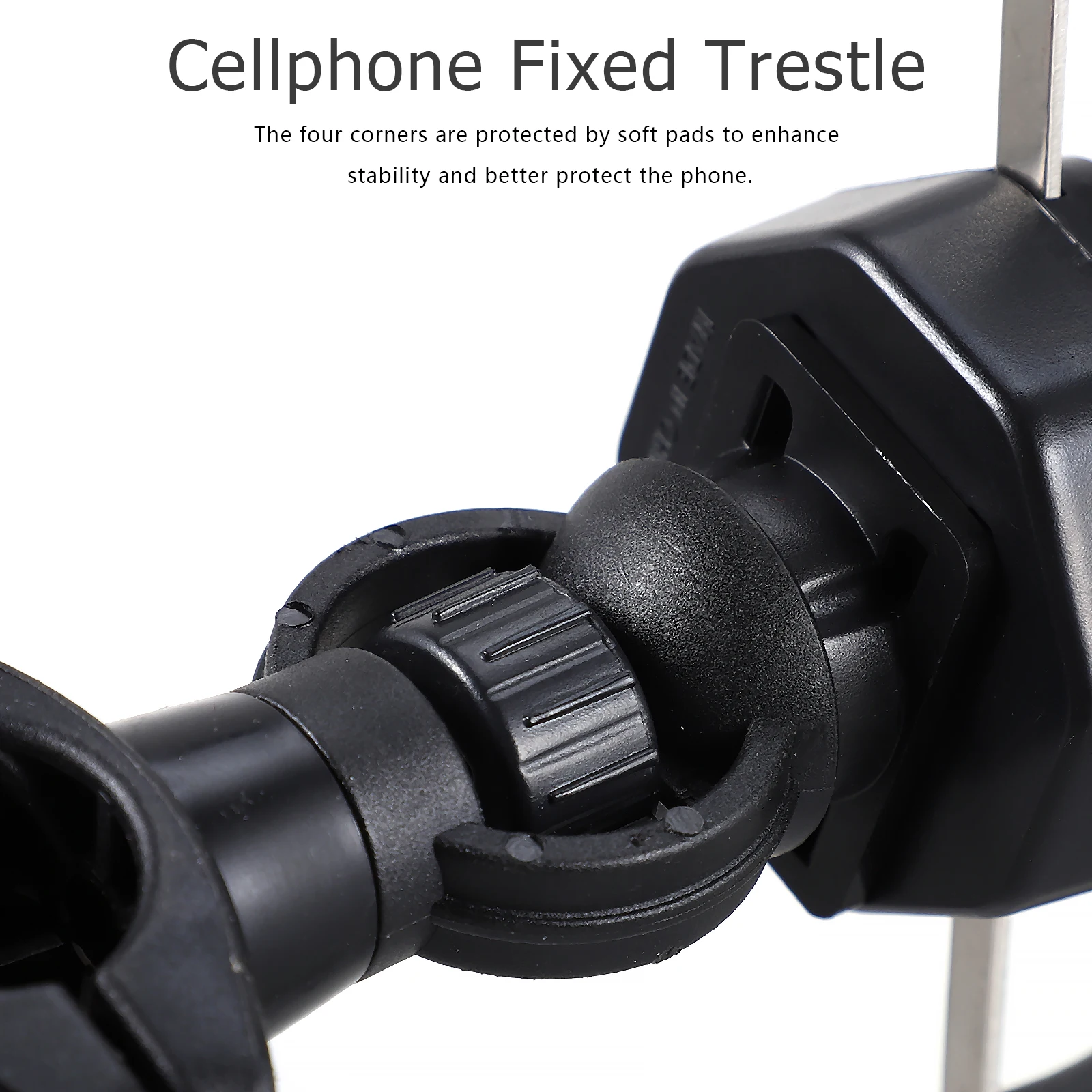 

Bicycle Phone Holder Motorcycle Mount Adjustable Shockproof Premium Material Wide Application Bike Accessories Cell St