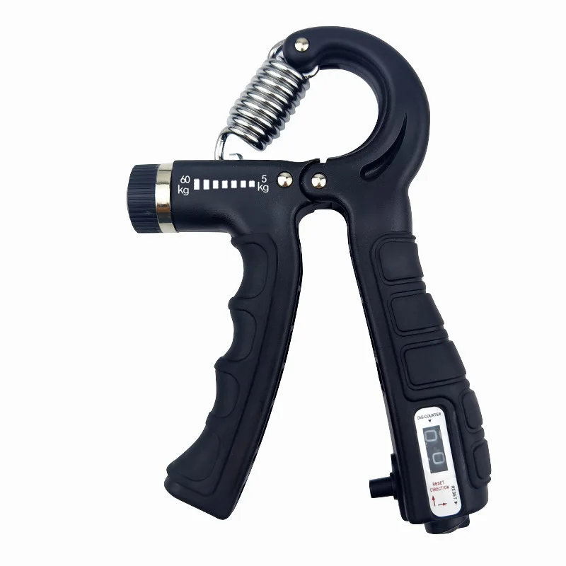 

Adjustable Grip Strengthener with Extended Handle Muscle Training Grip Strengthener Finger Rehabilitation Exercise Equipment