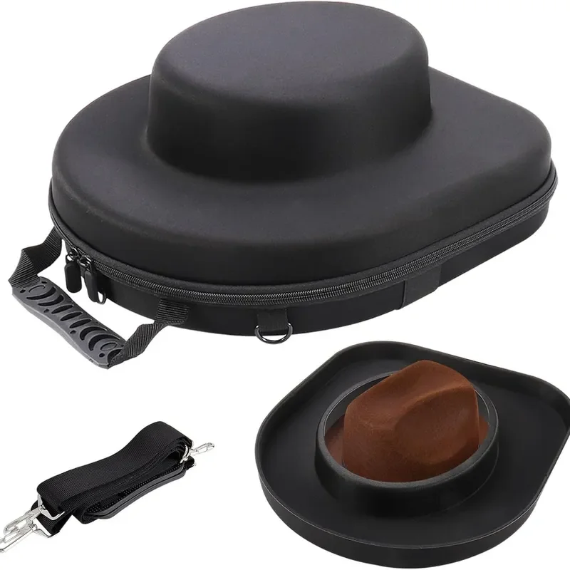 Hat Storage Bag Portable Baseball Cap Sun Hat Storage Outdoor Waterproof EVA Hard Shell Hat Case