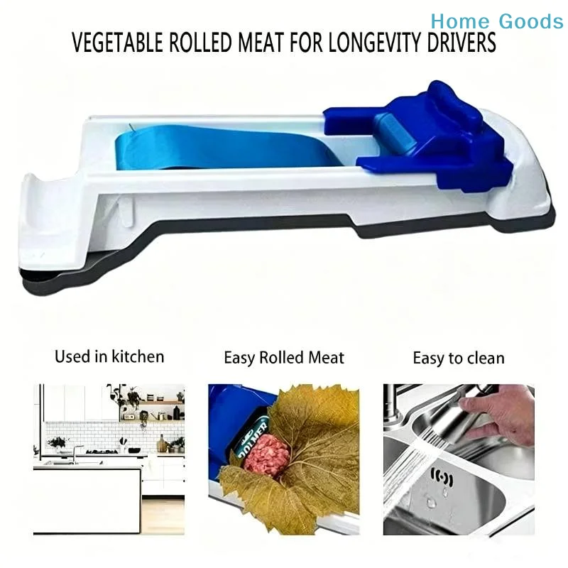 preferredVegetable Meat Roll Machine Commercial Home Use Kitchen Tool for Stuffed Grape Leaves Cabbage Rolls Restaurant Kitchen