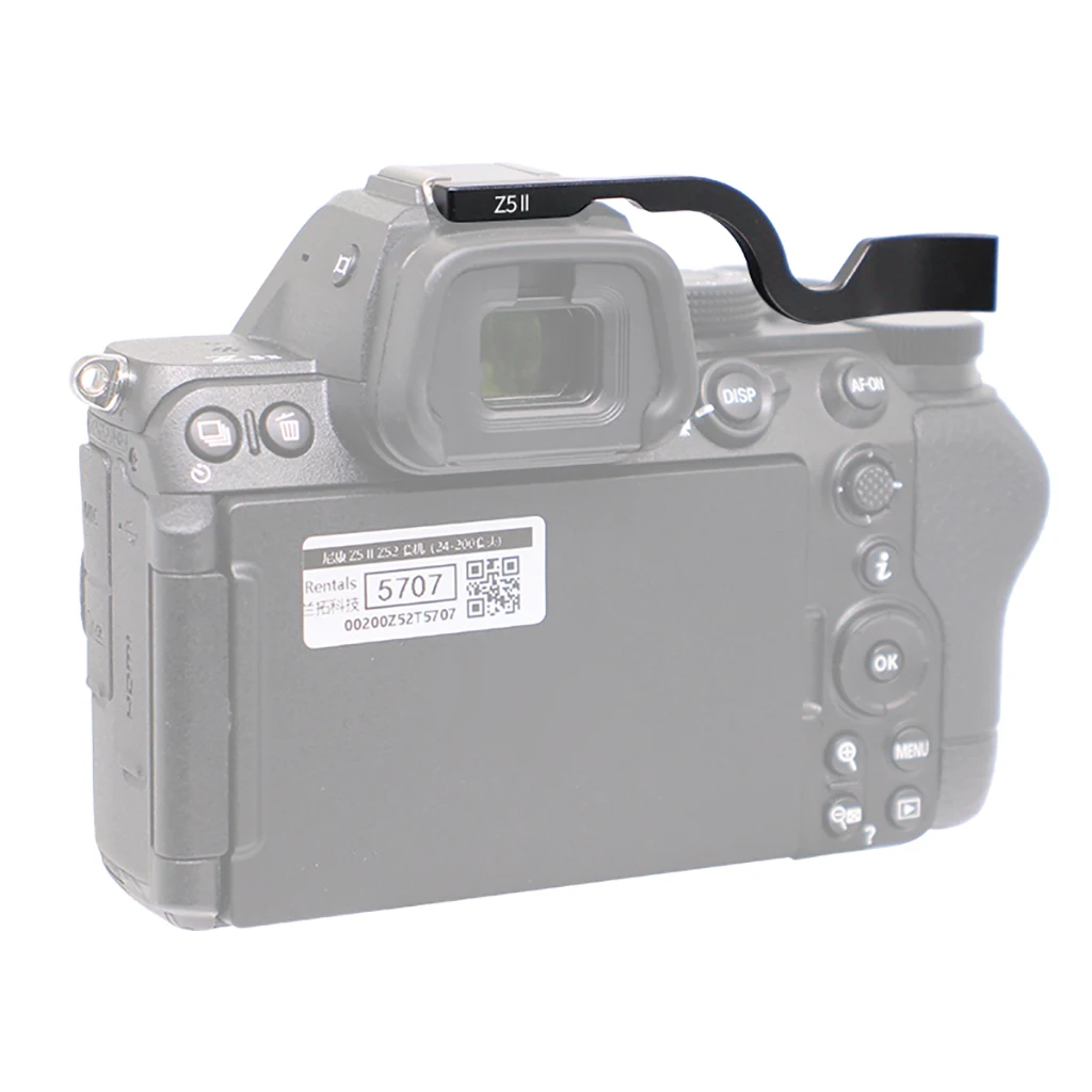 Z5II Metall-Daumengriff Handgriffhalter für Nikon Z5 Z6 Z7 Z5II Z6II Z7II Z6III Kamera-Zubehör Blitzschuhabdeckung – Detail 16