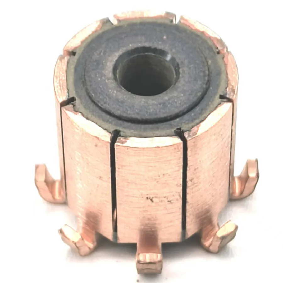 Small 16x5X15.7(16)mm 8P Hook Copper Bars Motor Commutator for Car Oil Pump. CHY-2409-8