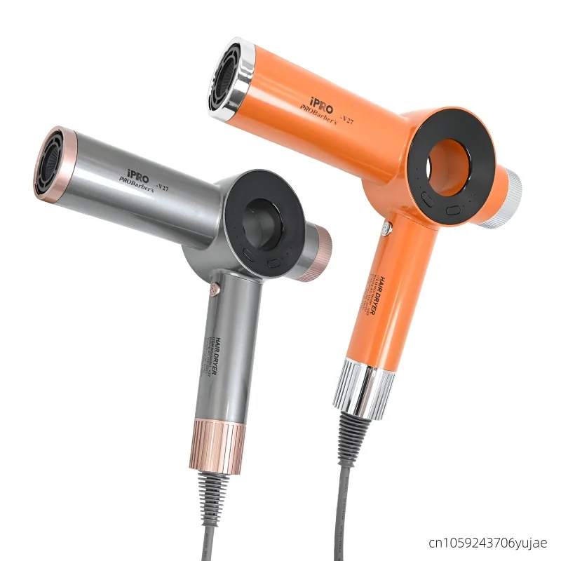 

2025 Новая модель, 12 Вт об/мин, высокоскоростной безлопастной фен - мощный бытовой/парикмахерский стилист, рекомендуемый фен 220 В