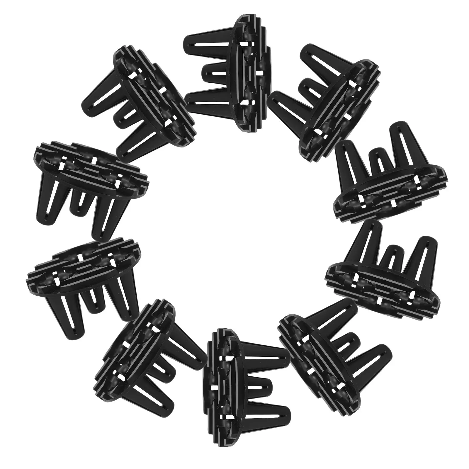 10Pcs Plastic Plant Pot Risers Thickened Feet for Drainage Anti-Rot Planter Stand Elevated Footrest Indoor Outdoor Garden