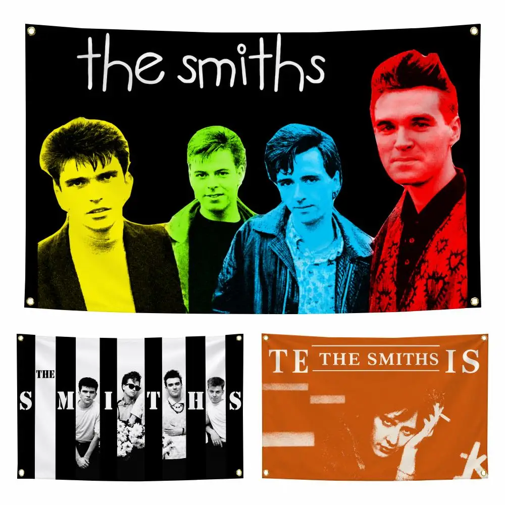 Band T-The Smiths Flags Personalized Flag Room Dorm Camping Picnic Garage Bar Indoor Outdoor Wall Decor