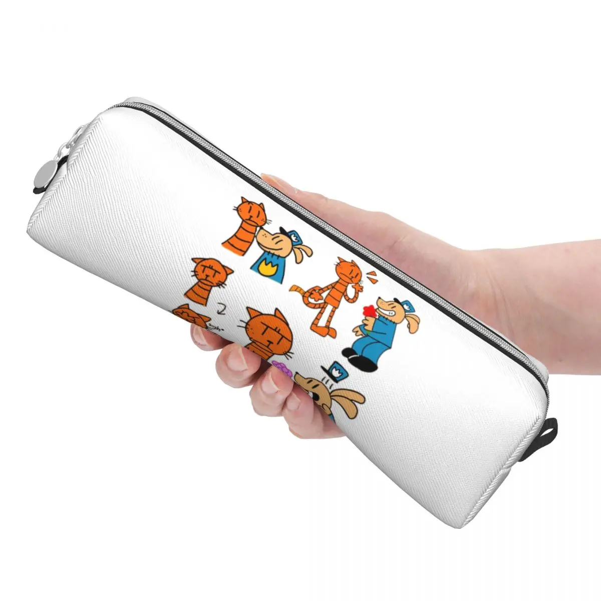 الكلب رجل ليل بيتي والكبير بيتي مروحة الفن مقلمة أكياس القلم صندوق القلم للبنين بنات مدرسة مكتب قلم رصاص الحقيبة حقيبة مستحضرات التجميل