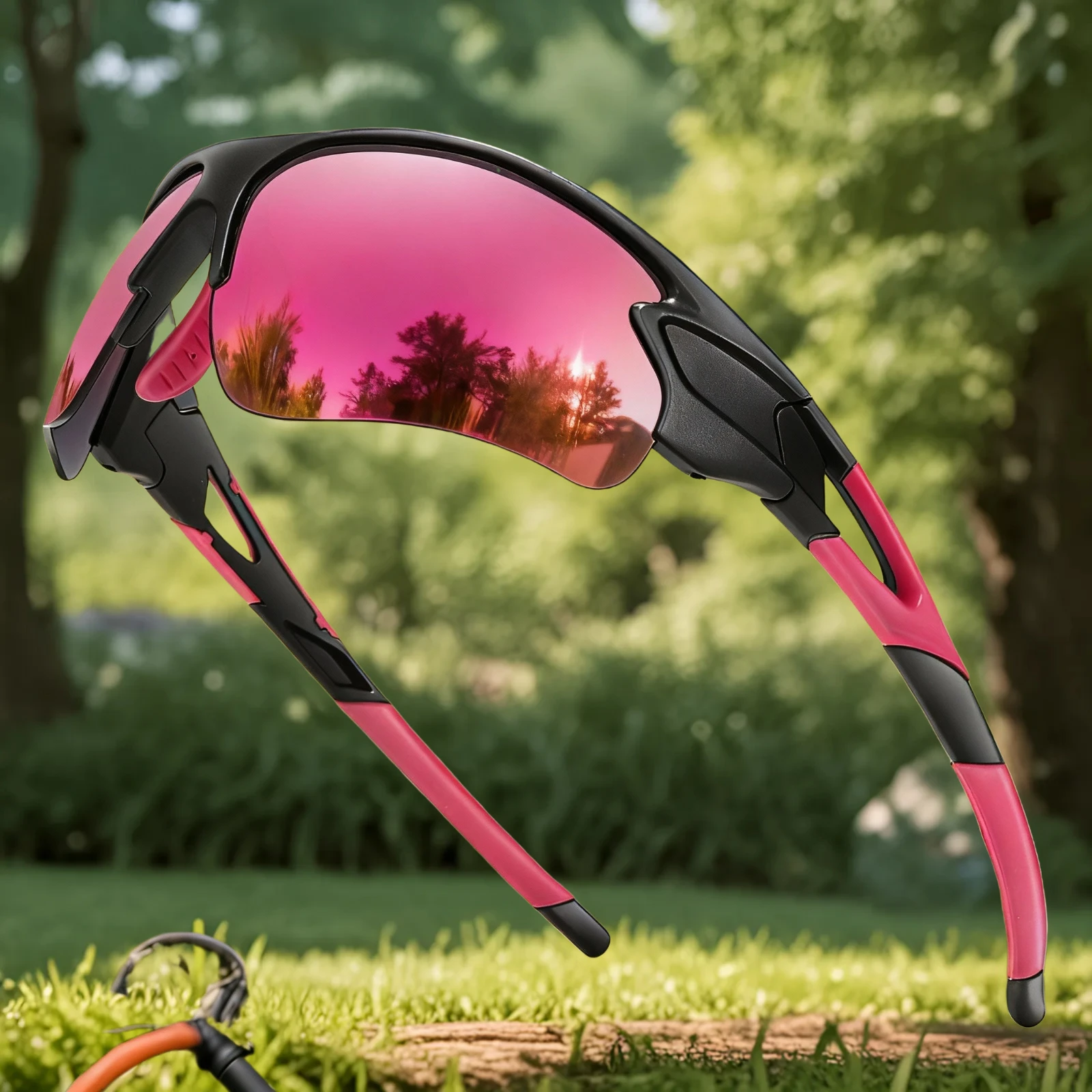 نظارات شمسية عصرية للجنسين للرجال والنساء لممارسة الرياضة في الهواء الطلق وصيد الأسماك وركوب الدراجات والجري والقيادة نظارات أنف مريحة #1