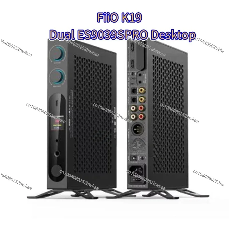

FiiO K19 Dual ES9039SPRO Desktop DAC HIFI Audio DSD512, 31-band PEQ, XMOS XU-316 for Hd/Coaxial/Optical Audio Decoder