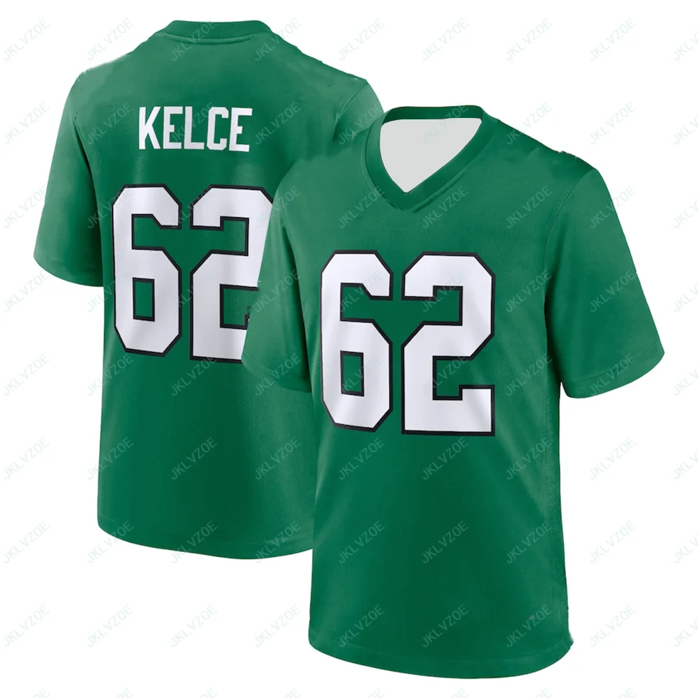 24/25 Adult Philadelphia American Football Jersey Rugby Jersey Sportswear Training Jersey T-shirt Eagles Barkley 26 Number