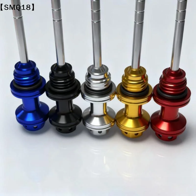 1Pcs Universal Motorbike Accessories Motorcycle Modification Oil Deep Stick Moto Body Parts CNC Oil Dip Stick Filter【SMQ】