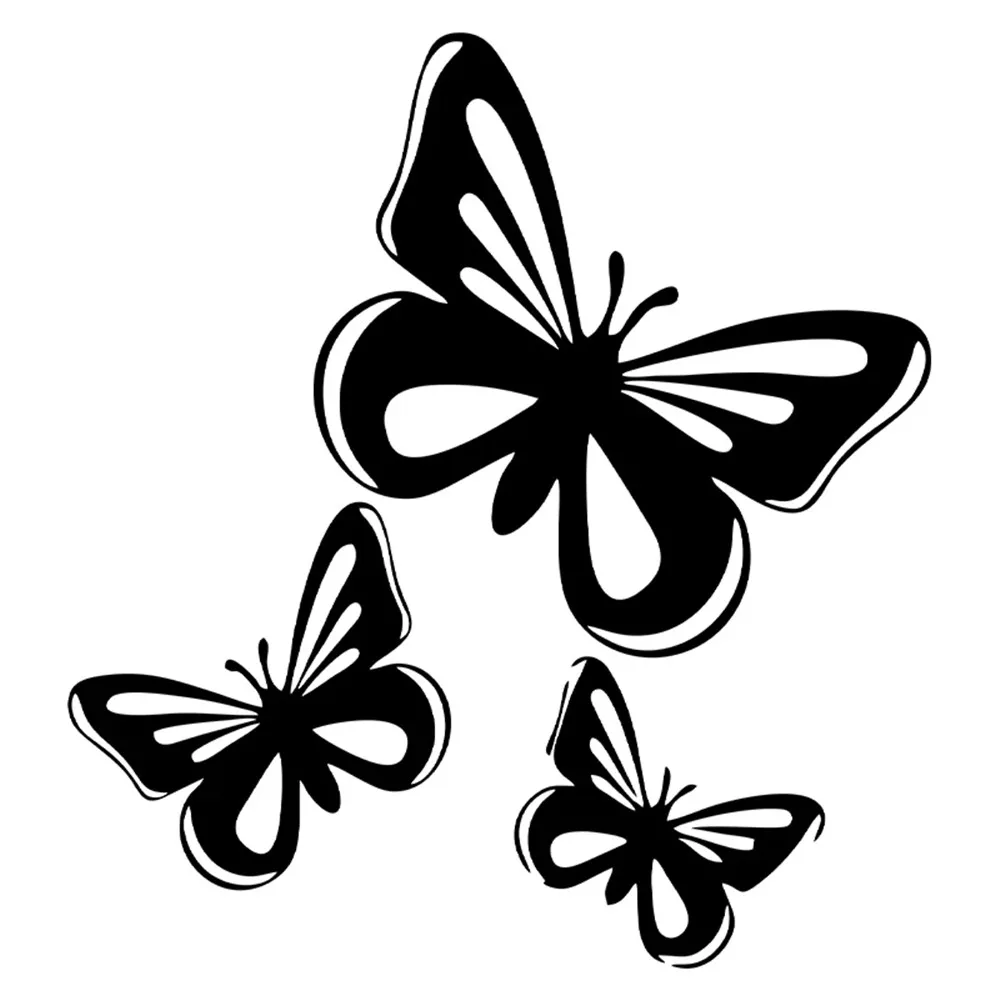 car stickers Butterfly vinly Sticker For Auto car accessories Styling Butterfly Decals car decoration accessories Decal