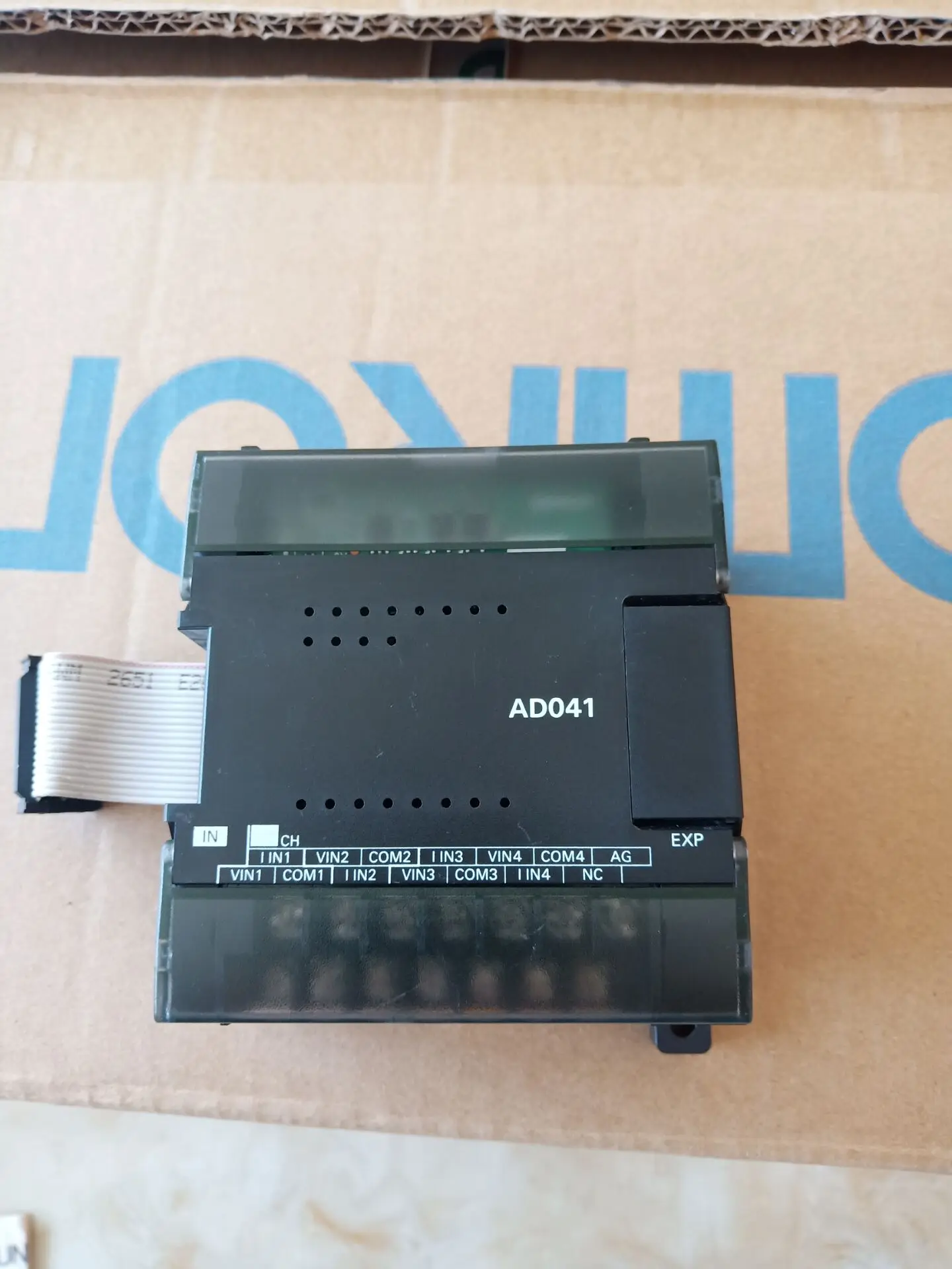 PLC analog expansion module CP1W-DA041/AD041