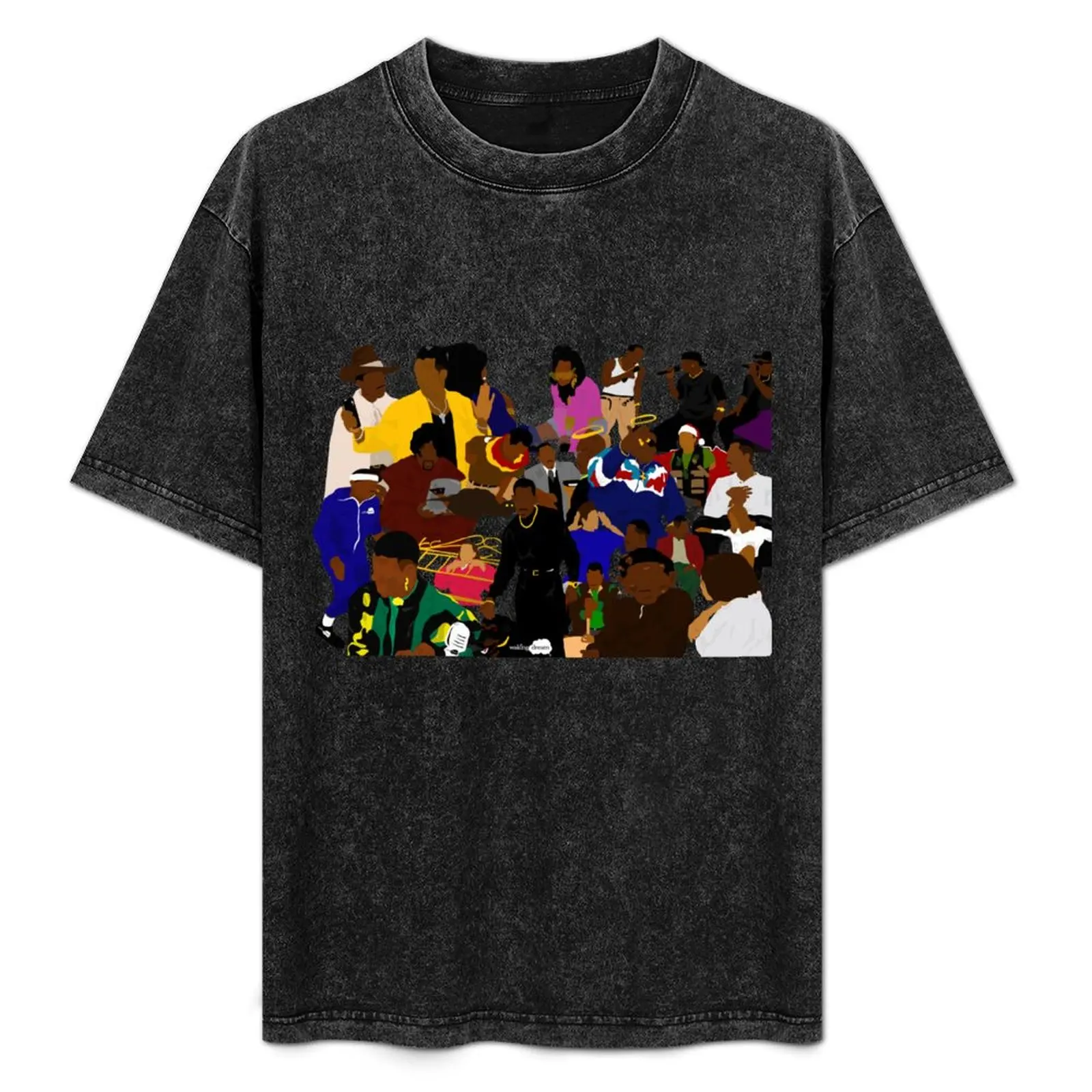 

Favorite Scene Collage T-Shirt Casual All Match Short Sleeve T-Shirt