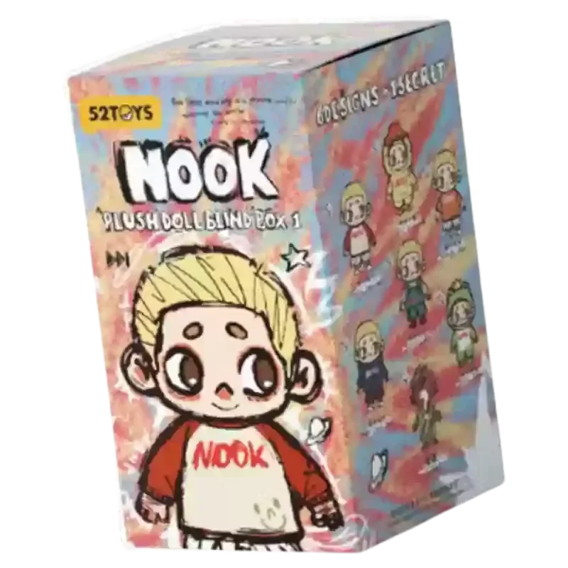 Genuine 52TOYS NOOK Plush Doll Blind Box First Generation OOTD Series Handmade Pendant Trendy Toy Ornament Gift In Stock